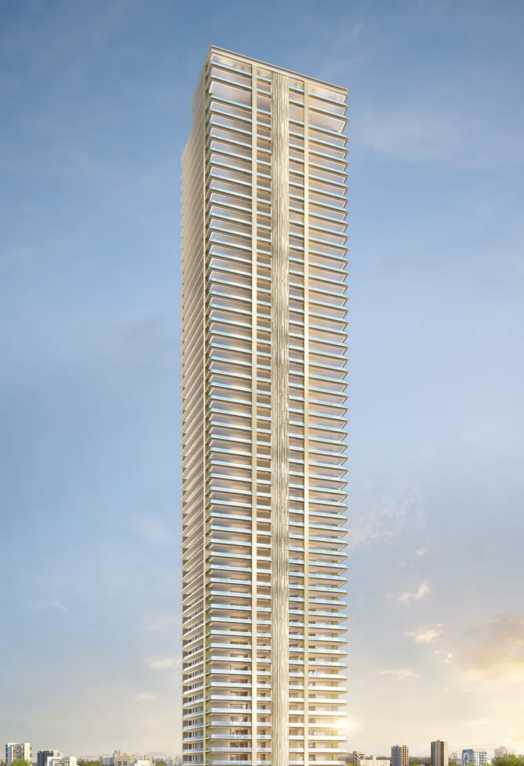 Perspectiva ilustrada da torre do The One Oscar Freire